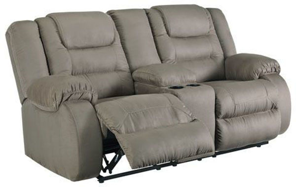 Picture of McCade DBL Rec Loveseat w/Console