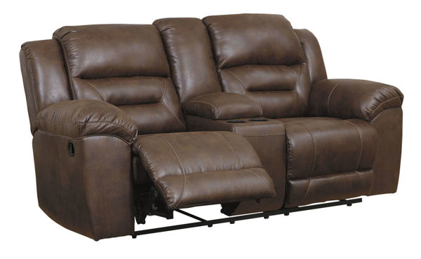 Picture of Stoneland DBL Rec Loveseat w/Console