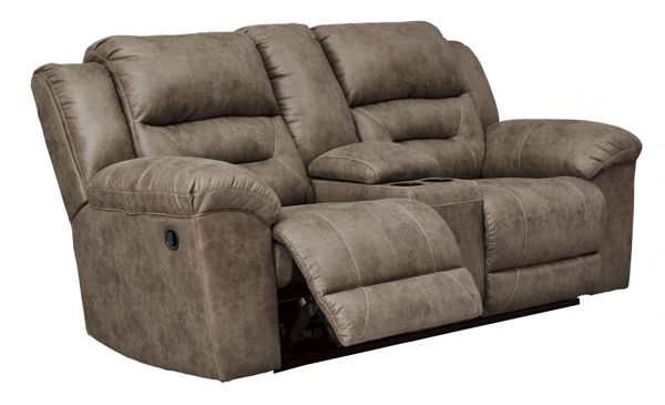 Picture of Stoneland DBL Rec Loveseat w/Console