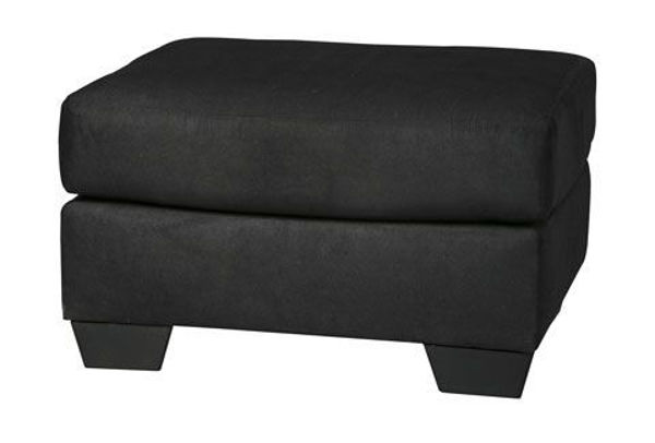 Picture of Ottoman/Darcy/Black