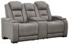 Picture of The Man-Den PWR REC Loveseat/CON/ADJ HDRST