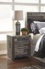 Picture of Derekson Two Drawer Night Stand