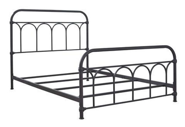 Picture of Nashburg FULL METAL BED BLACK