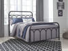 Picture of Nashburg FULL METAL BED BLACK