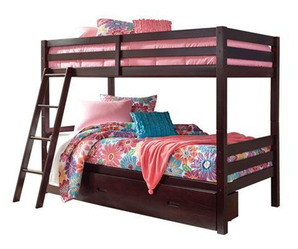 Picture of Halanton TWIN/TWIN BUNK BED W/STORAGE