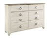 Picture of Dresser/Willowton/Two-tone