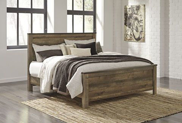 Picture of Trinell King Panel Bed