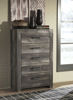 Picture of Five Drawer Chest/Wynnlow/Gray