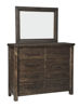 Picture of Bedroom Mirror/Starmore/Brown