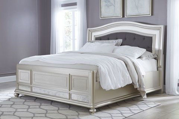 Picture of Coralayne Cal King UPH Panel Bed 