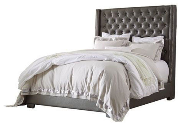 Picture of Coralayne Cal King Tufted UPH Bed 