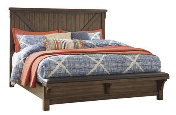 Picture of Lakeleigh Cal King Bench Bed