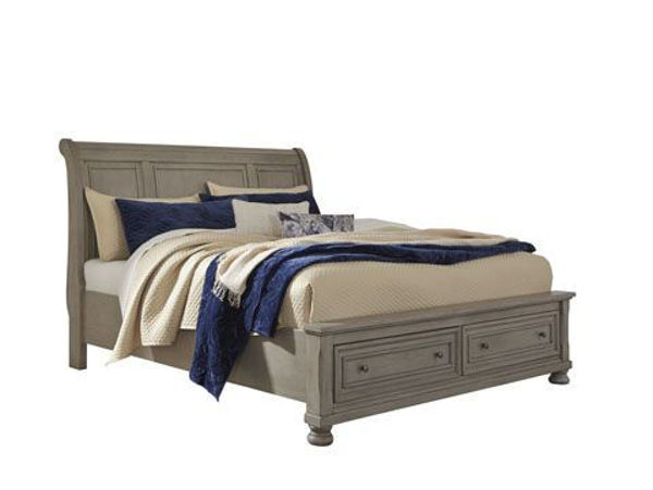 Picture of Lettner Cal King Sleigh Bed