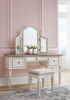 Picture of Realyn Vanity/Mirror/Stool (3/CN)