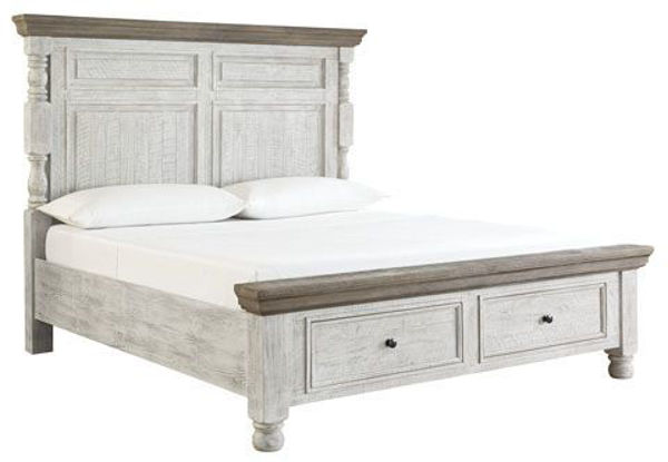 Picture of Havalance Cal King Poster Bed w/Storage 