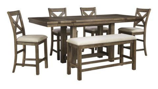 Picture of Moriville 6 PC COUNTER DINING SET