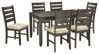 Picture of Rokane Dining Room Table Set (7/CN)