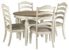 Picture of Realyn 5 PC OVAL DINING SET