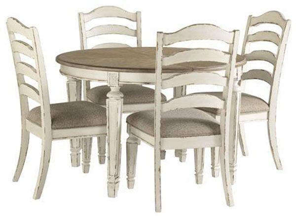 Picture of Realyn 5 PC OVAL DINING SET