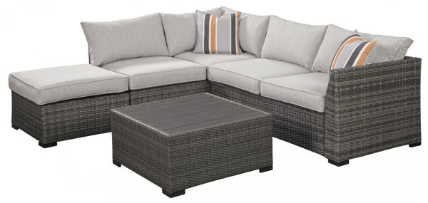 Picture of Cherry Point 4-piece Outdoor Sectional Set