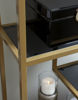 Picture of Bookcase/Frankwell/Gold Finish