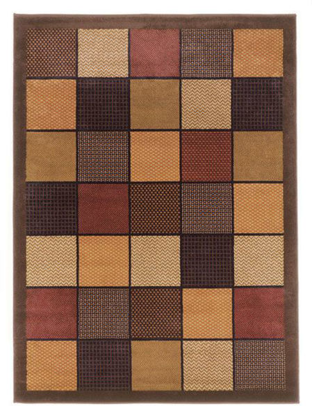 Picture of Medium Rug/Patchwork/Brown