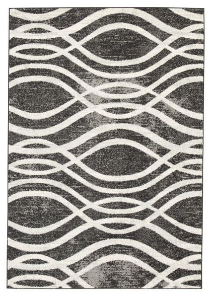 Picture of Medium Rug/Avi/Gray/White