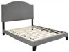 Picture of Adelloni KING UPHOLSTERED BED - GRAY