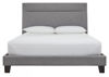 Picture of Adelloni KING UPHOLSTERED BED - GRAY