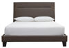 Picture of Adelloni KING UPHOLSTERED BED - BROWN