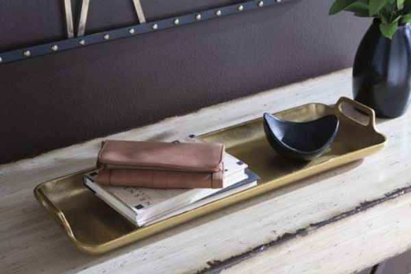 Picture of Tray/Posy/Gold Finish