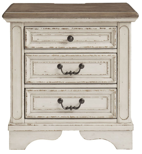 Picture of Three Drawer Night Stand