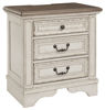 Picture of Three Drawer Night Stand