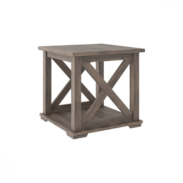 Picture of Square End Table/Arlenbry/Gray