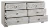 Picture of Paxberry Drawer Dresser Whitewash