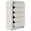 Picture of Five Drawer Chest/Altyra/White