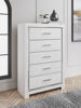 Picture of Five Drawer Chest/Altyra/White