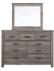 Picture of Bedroom Mirror/Zelen/Warm Gray