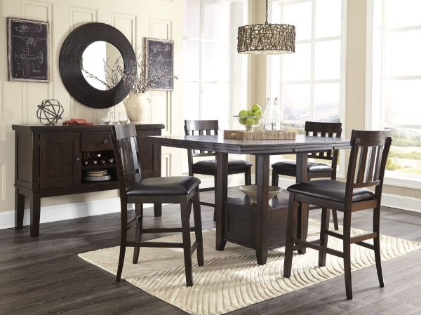Picture of HADDIGAN 5PC Counter Dining Set &Server