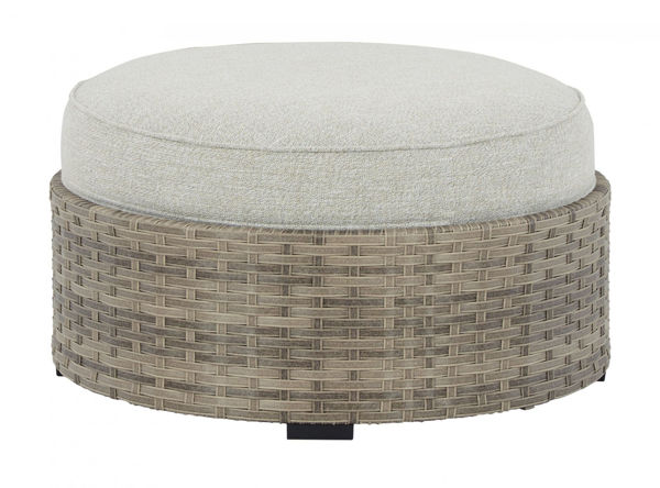 Picture of Calworth Outdoor Ottoman with Cushion