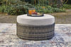 Picture of Harbor Court Ottoman with Cushion