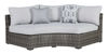 Picture of Harbor Court Curved Loveseat with Cushion