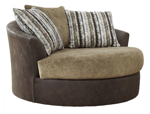 Picture of Oversized Swivel Accent Chair