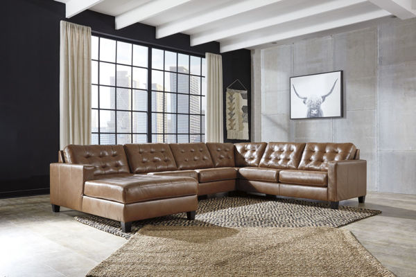 Picture of Baskove 4-Piece Reverse Sectional with Chaise