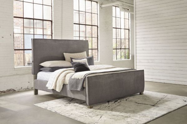 Picture of Krystanza King Upholstered Panel Bed