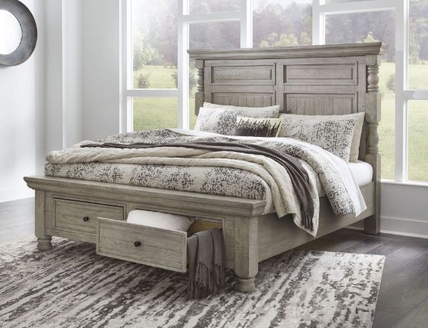 Picture of Harrastone California King Panel Bed