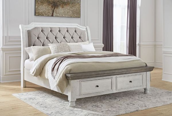 Picture of Havalance California King Sleigh Bed with Storage