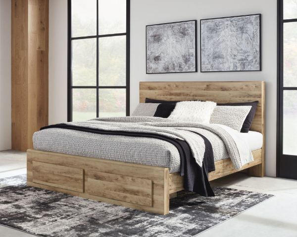 Picture of Hyanna King Panel Storage Bed