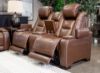 Picture of The Man-Den Power Reclining Loveseat with Console