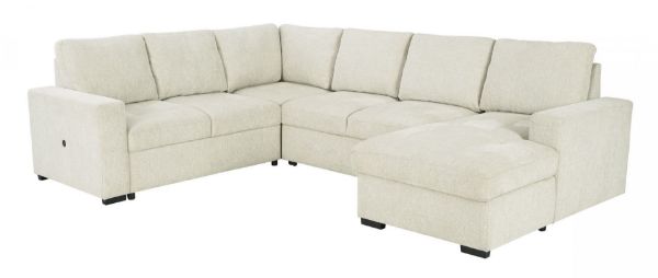 Picture of Millcoe 3-Piece Sectional with Pop Up Bed